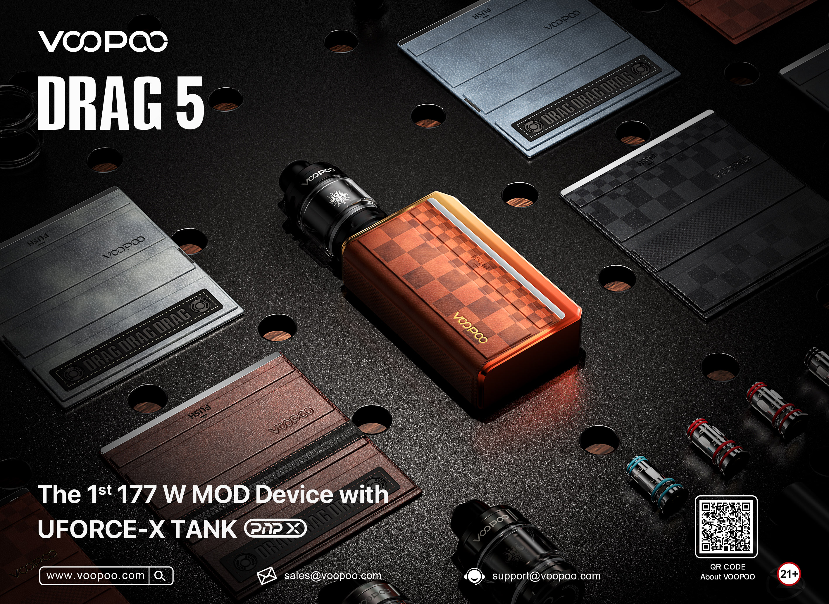 VOOPOO DRAG5 跩哥大煙主機
