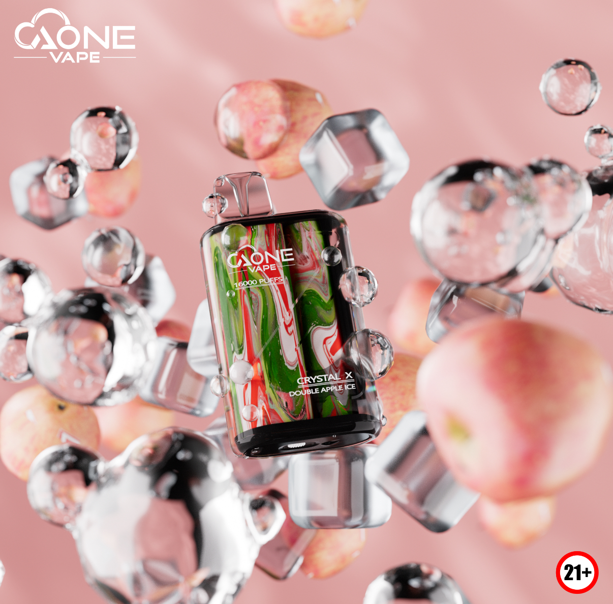 AONE VAPE CRYSTAL X 水晶16000口 一次性拋棄式電子煙
